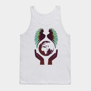 You Are The World Our Planet Earth Tank Top